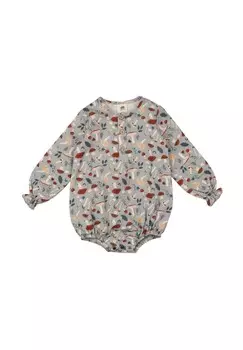 Боди VARIOUS MUSHROOMS FRILL Walkiddy, синий