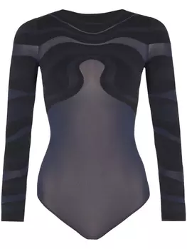 Боди Venus String Wolford, синий