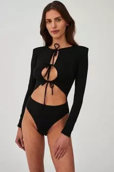Боди With you Undress Code, черный