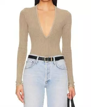 Боди Zena Ribbed в стиле Trail AGOLDE