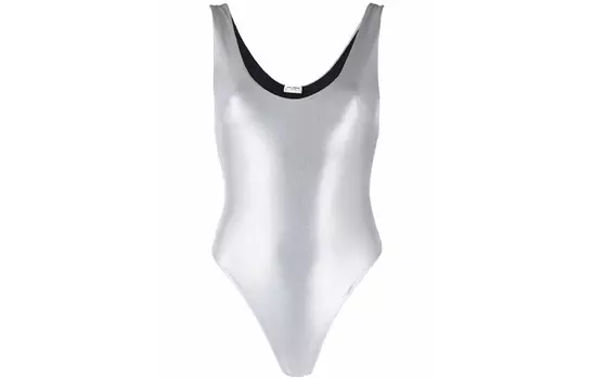 Боди женский Saint Laurent, серый