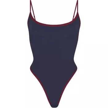 Боди женское NAVY/Темно-синий Skims