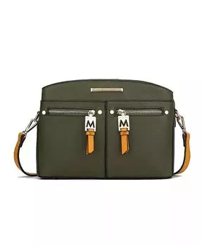 Боди Zoely Cross от Mia K Mkf Collection, зеленый
