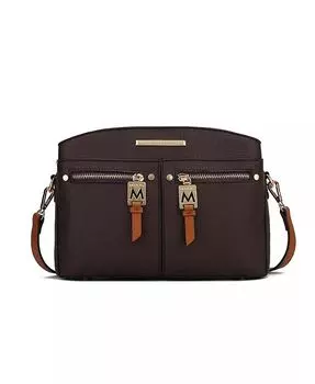 Боди Zoely Cross от Mia K Mkf Collection, коричневый