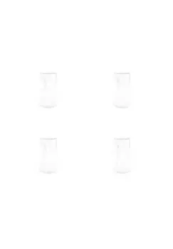 Бокал для лонг-дринов в полоску Riffel Mulex, transparent set mit 4 glsern