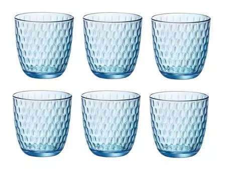 Бокалы Bormioli Rocco Castle Blue 290 мл - 6 шт