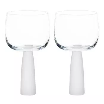 Бокалы для джина oslo ice white, набор из 2 шт. Anton Studio Designs, белый