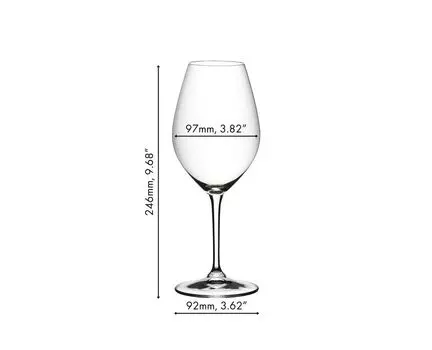 Бокалы для красного вина Riedel Wine Friendly - 4 шт, прозрачный