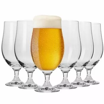 Бокалы для пива KROSNO Harmony Lager, набор из 6 шт., 500 мл