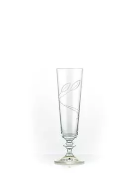 Бокалы для шампанского Bella хрустальные бокалы 205 мл набор из 6 шт. Bohemia Crystalex