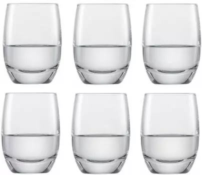 Бокалы Schott Zwiesel банкетные 75 мл - 6 шт, прозрачный