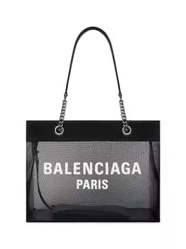 Большая большая сумка Duty Free Balenciaga, черный