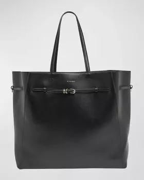 Большая большая сумка Voyou North-South из мятой кожи Givenchy, цвет Black