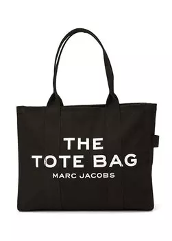 Большая черная женская сумка для покупок Marc Jacobs
