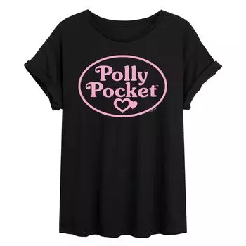 Большая футболка с логотипом Polly Pocket для юниоров Licensed Character