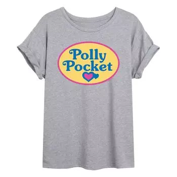 Большая футболка с логотипом Polly Pocket для юниоров Licensed Character
