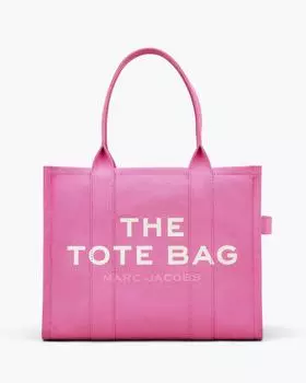 Большая холщовая сумка-тоут Marc Jacobs, цвет Bow Pink