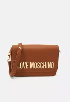 Большая сумка BOLD LOVE Love Moschino, коричневый
