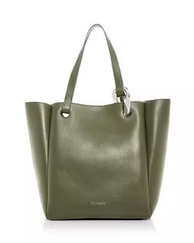 Большая сумка Cabas с цепочкой JW Anderson, цвет Green