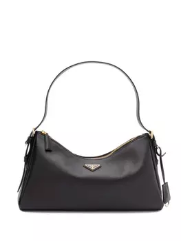 Большая сумка через плечо Prada Aime, черный