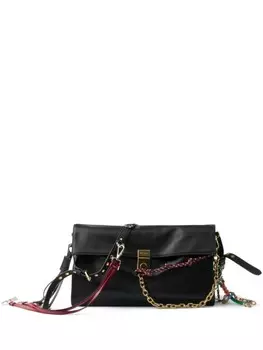 Большая сумка через плечо Soft Sound Prada, черный