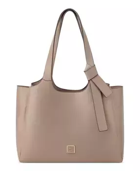 Большая сумка для ноутбука Lyra Nine West, коричневый/бежевый