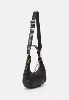 Большая сумка GEOMETRIC QUILTED Love Moschino, черный
