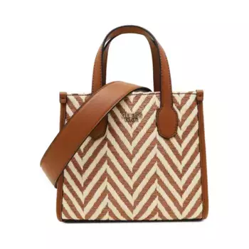 Большая сумка Guess, коричневый