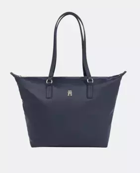 Большая сумка на молнии Tommy Hilfiger, темно-синий