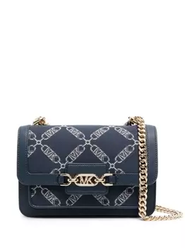 Большая сумка на плечо Heather Empire Michael Kors, синий