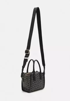 Большая сумка TOTE MONOGRAM Emporio Armani, черный