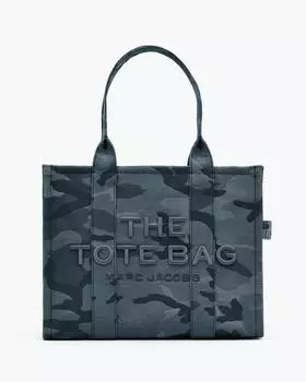 Большая сумка-тоут Camo Jacquard Marc Jacobs, цвет Blue Multi