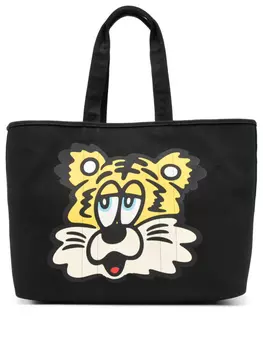 Большая сумка-тоут Kenzo Utility x Verdy, черный
