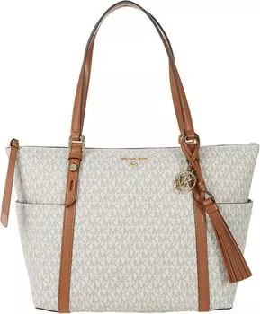 Большая сумка-тоут на молнии Michael Michael Kors Nomad