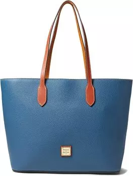 Большая сумка-тоут Pebble Dooney & Bourke, цвет Jeans
