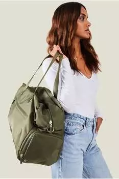 Большая сумка выходного дня Accessorize, зеленый