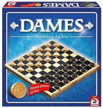 Большие деревянные шашки, логическая игра, Шмидт Schmidt