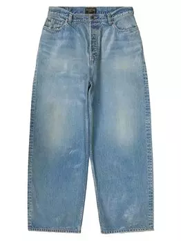 Большие мешковатые джинсы Balenciaga, синий