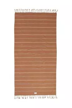 Большое полотенце Kyoto 165 x 92 см OYOY, коричневый