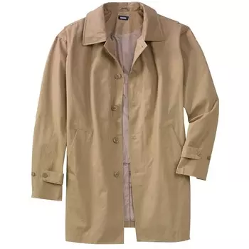 Большой и высокий мужской водостойкий тренч Kingsize KingSize, цвет Khaki