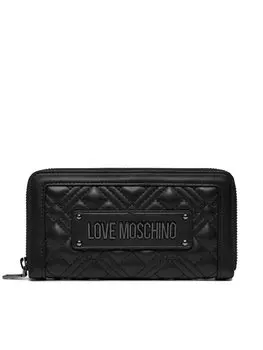 Большой кошелек Love Moschino, черный