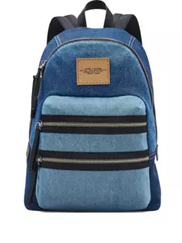 Большой рюкзак The Colorblock Denim MARC JACOBS, синий