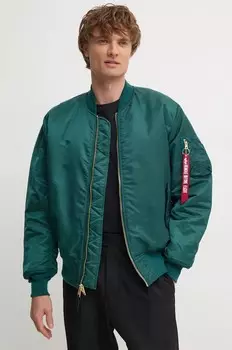 Бомбер Alpha Industries, бирюзовый