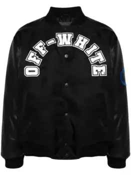 Бомбер Baseball Over OFF-WHITE, черный