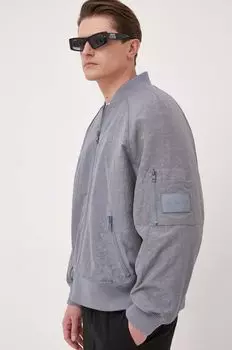 Бомбер Calvin Klein Jeans, серый