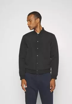 Бомбер Chaquetas Jack & Jones WARRIOR COLLEGE UNISEX, черный