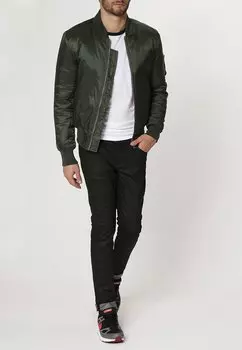 Бомбер Chaquetas Urban Classics BASIC, оливковый