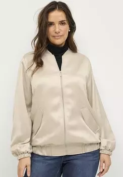 Бомбер Ellos Plus collection, цвет beige