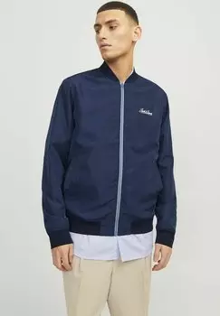 Бомбер Jack & Jones, цвет navy blazer