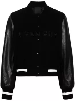 Бомбер Jacke на кнопках Givenchy, черный